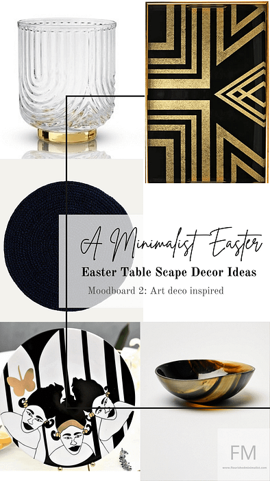 ART DECO INSPIRED TABLE SCAPE