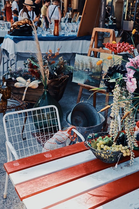 A brocante in France.