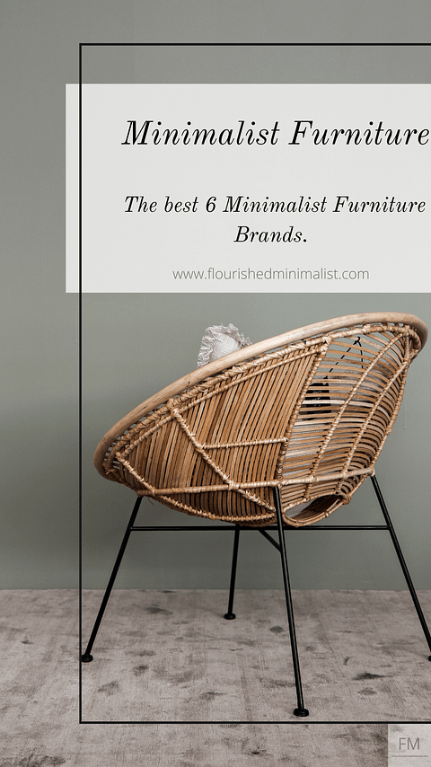 MINIMALIST FURNITURE: The Best Minimalist Furniture Brands