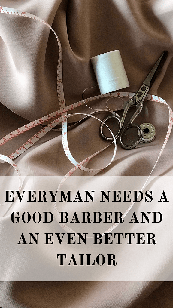 GETTING A TAILOR IS SUSTAINABLE