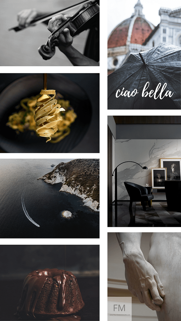 FLORENCE:mood board 01: ciao bella