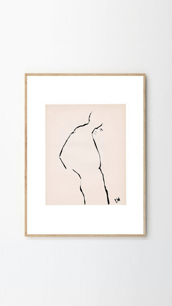 silhouette 01: Minimalist Art Prints