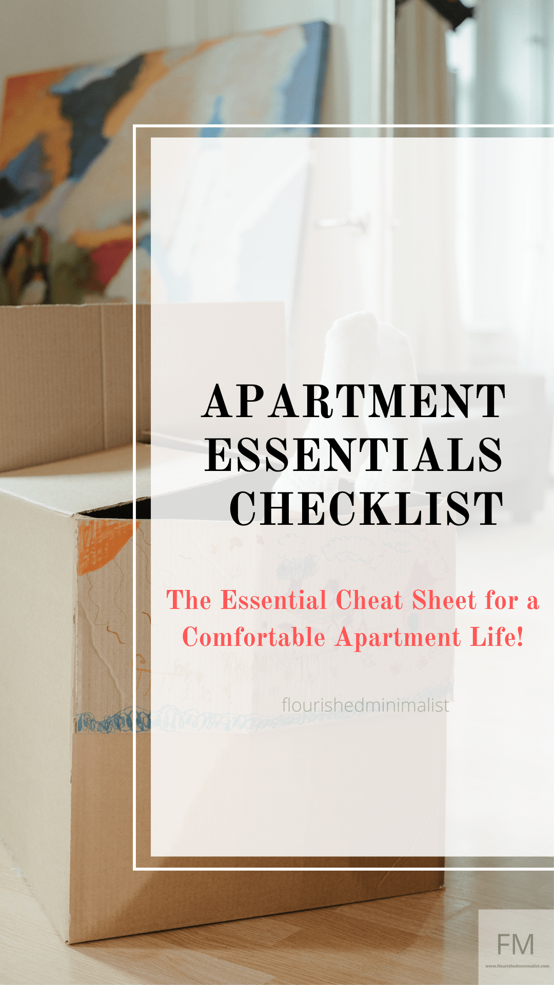 The Ultimate Minimalist Apartment Checklist - GenTwenty